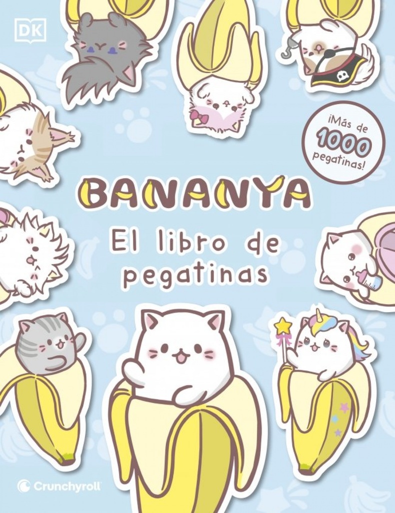 Bananya: El libro de pegatinas