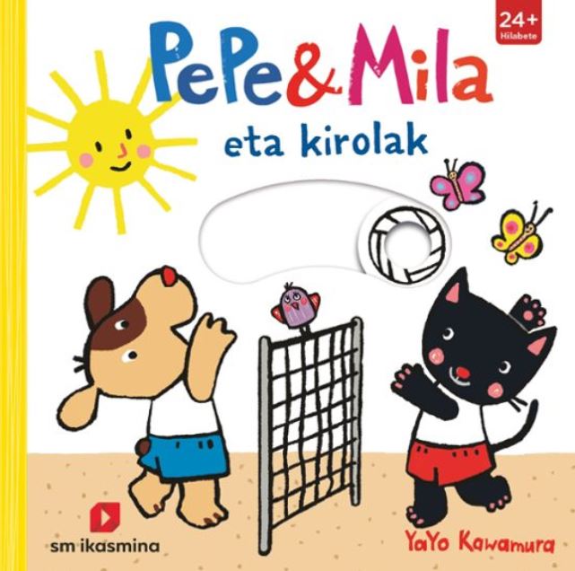 Pepek eta Milak kirola egiten dute