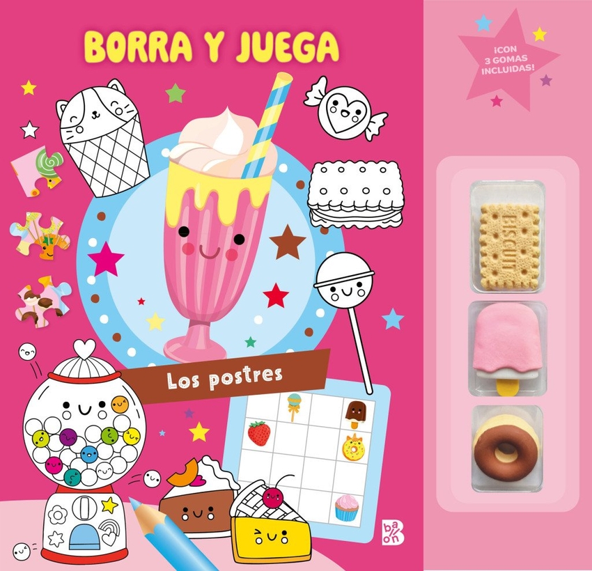 BORRA Y JUEGA - LOS POSTRES