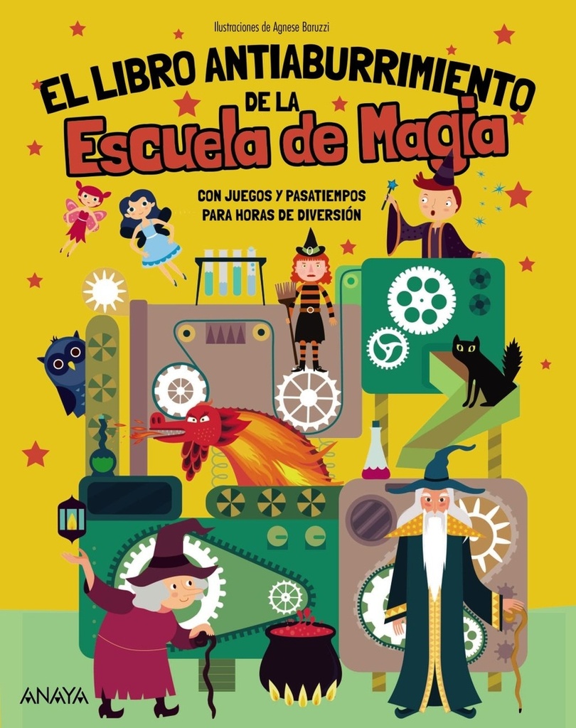 El Libro Antiaburrimiento de la Escuela de Magia