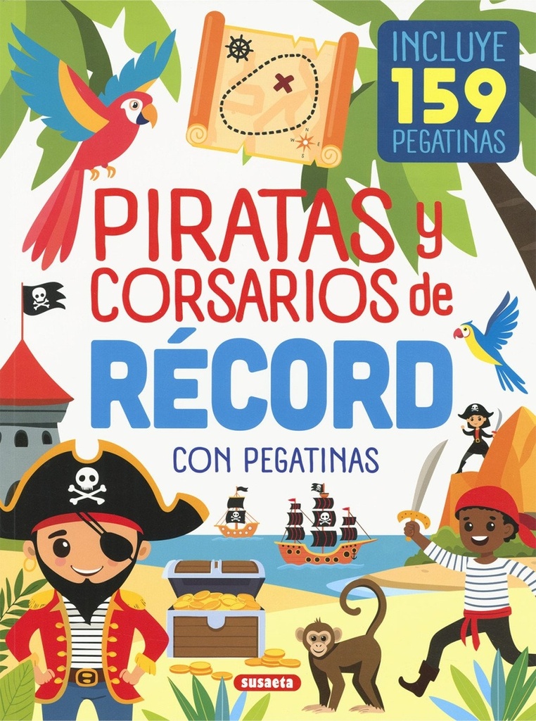 Piratas de récord con pegatinas