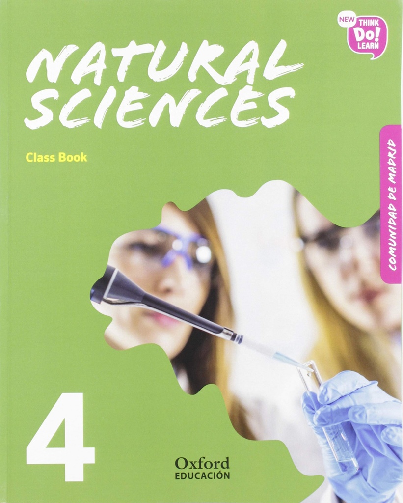 NATURAL SCIENCE 4 PRIMARY COURSEBOOK MADRID PACK NEW THINK DO LEARN