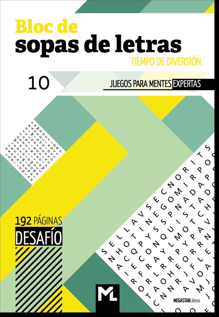 Bloc de Sopas de letras 10 ('Desafío')