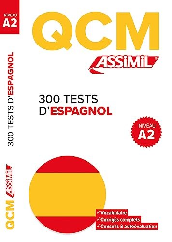 QCM 300 TESTS D'ESPAGNOL