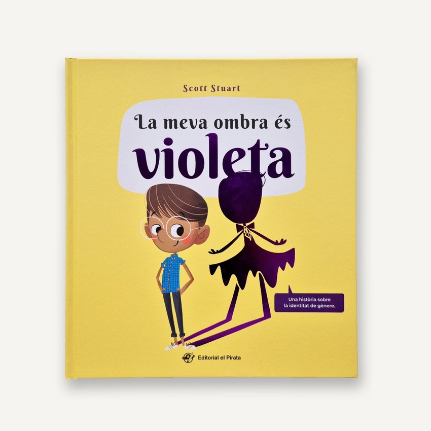 La meva ombra es violeta