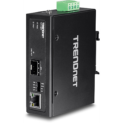 TI-F11SFP convertidor de medio 1000 Mbit/s Negro
