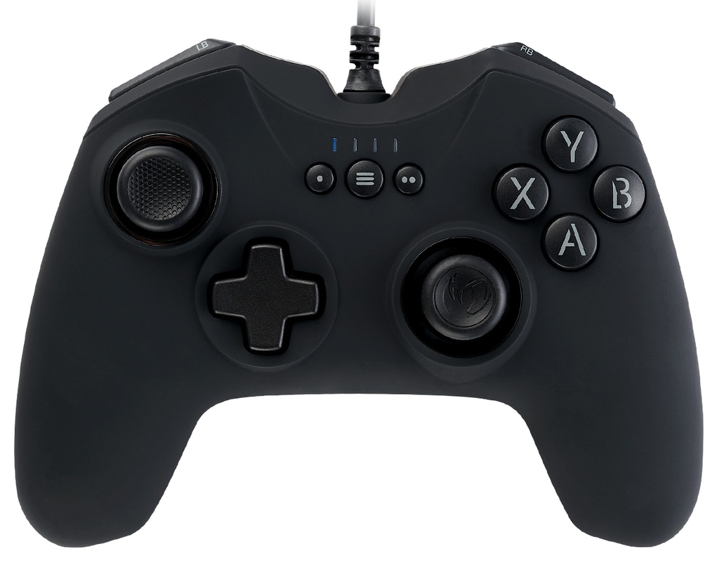 GC-100XF Negro USB Gamepad Analógico/Digital PC