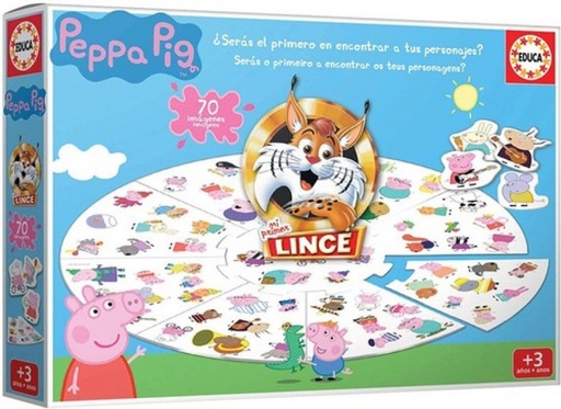 LINCE PEPPA PIG JUEGO DE MESA