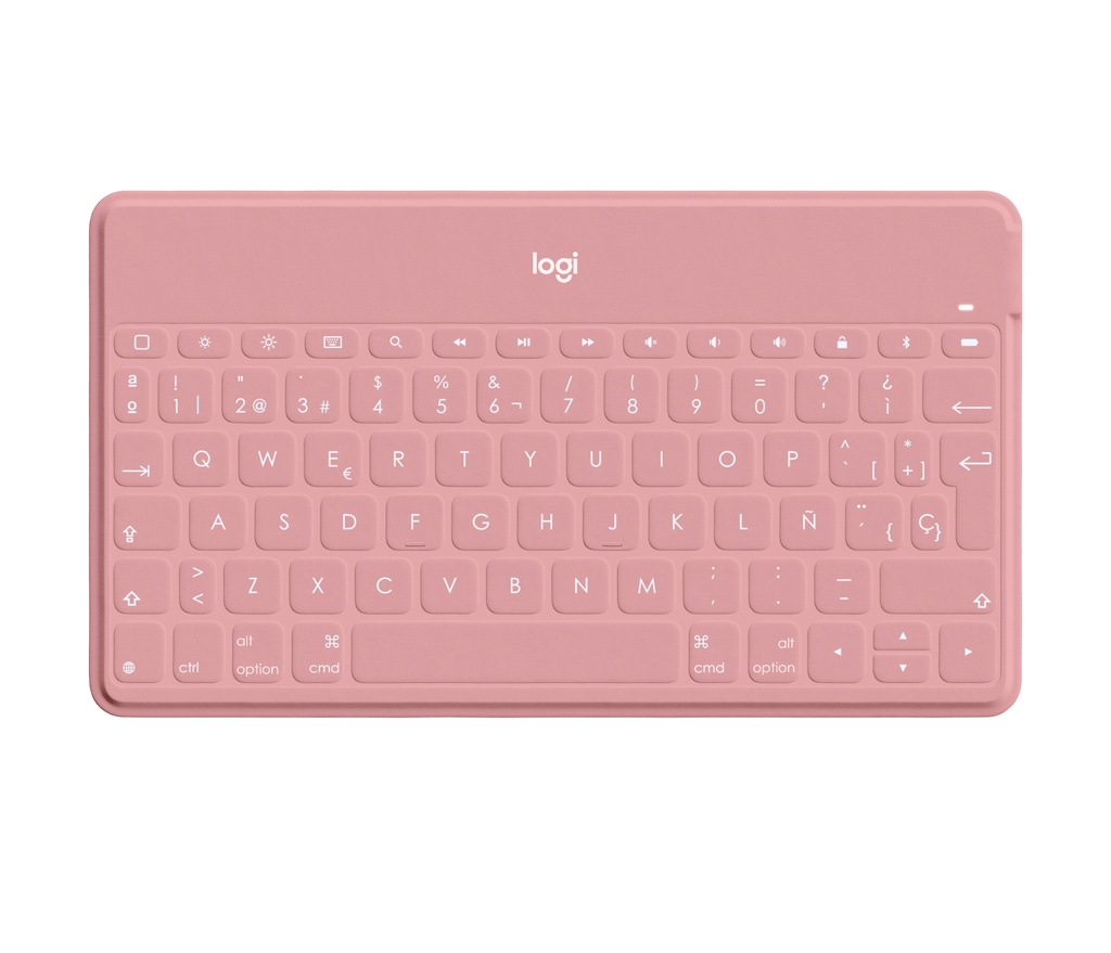 Keys-To-Go QWERTY Español Bluetooth Blanco