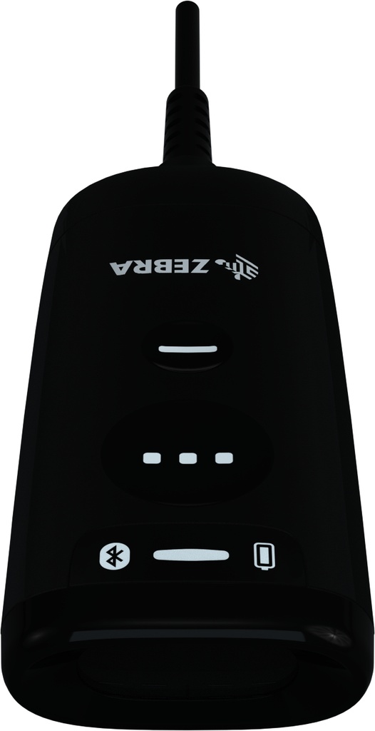 CS60 Lector de códigos de barras portátil 1D/2D LED Negro