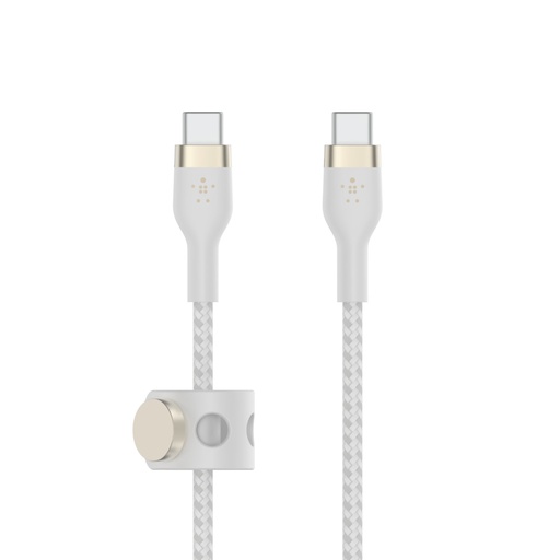 [CAB011BT2MWH] BOOST?CHARGE PRO Flex cable USB 2 m USB 2.0 USB C Blanco