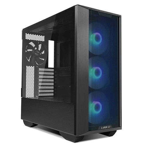 [LANCOOL III RGB BLACK] Lancool III Midi Tower Negro, Transparente
