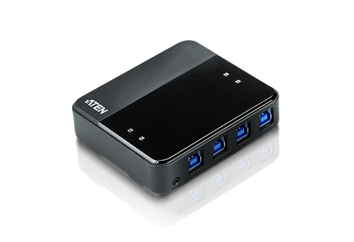 [US434-AT] Switch de periféricos USB 3.2 Gen1 de 4 x 4 puertos
