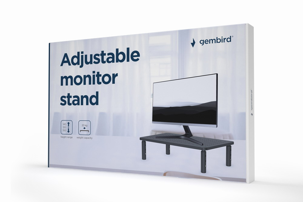 MS-TABLE-01 soporte para monitor Escritorio Negro