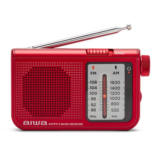 [RS-55RD] RS-55RD radio Personal Analógica Rojo