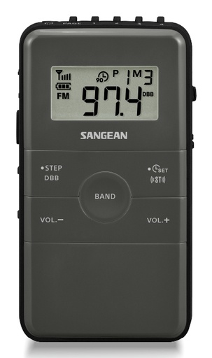 [DT-140-BK] DT-140 Portátil Digital Negro, Gris