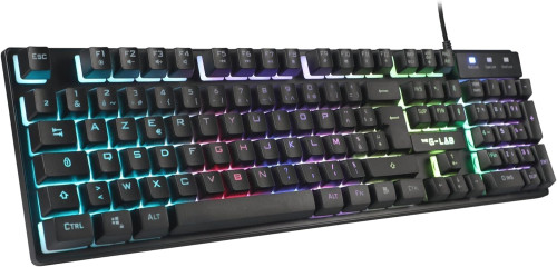 [KEYZ-CAESIUMT-W/SP] GAMING KEYBOARD MEMBRANE RGB TKL SP LAYOUT - WHITE