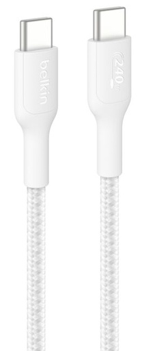 [CAB025HQ2MWH] BoostCharge Pro cable USB 2 m USB C Blanco
