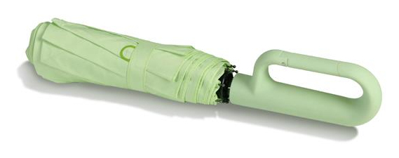 UMBRHOOKGN paraguas Verde Fibra de vidrio Poliéster Compacto