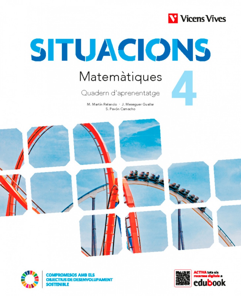 Quadern Matematiques 4ºESO (Situacions)+digital 2024