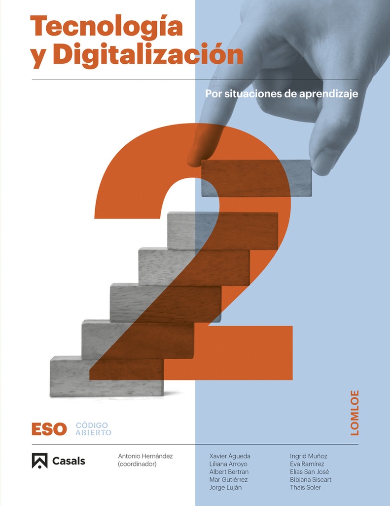 Tecnología y digitalitzación 2 ESO LOMLOE ANDALUCÍA