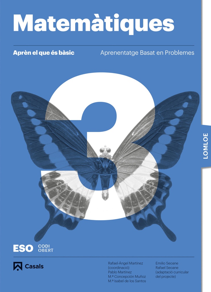 Aprèn el que és bàsic. Matemàtiques 3 ESO. LOMLOE