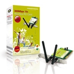 Tarjeta Red PCI WIFI 300 PCI CONCEPTRONIC
