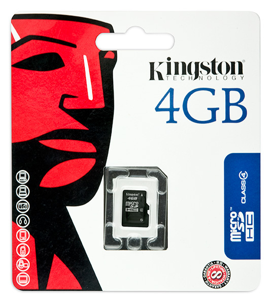 TARJETA SD MICRO KINGSTON 4GBHC