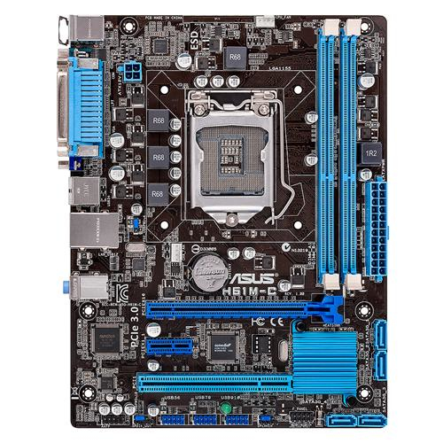 PLACA BASE ASUS H61M-C mATX LGA1155