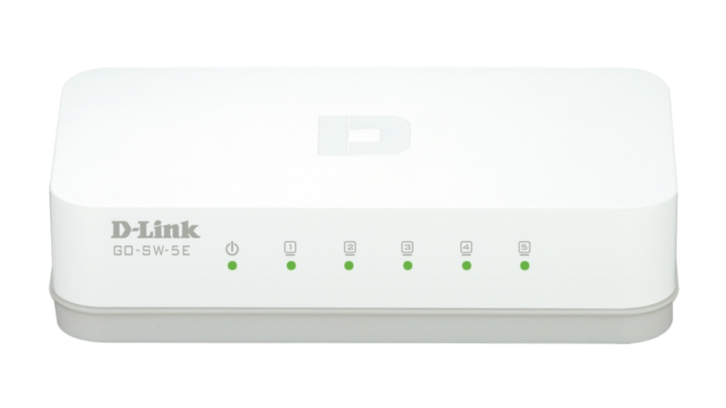 MINI SWITCH D-LINK 5 PORTS 10/100MBPS CPNT IN GO-SW-5E