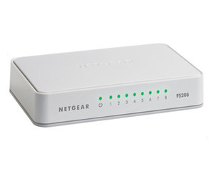 SWITCH NETGEAR ETHERNET 8 PORTS 10/100 FS208-100PES
