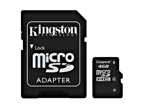 TARJETA KINGSTON 4GB MICROSDHC W/O ADAPTER WORTEN