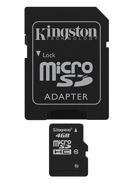 TARJETA SD MICRO KINGSTON 4GB CLASE 10