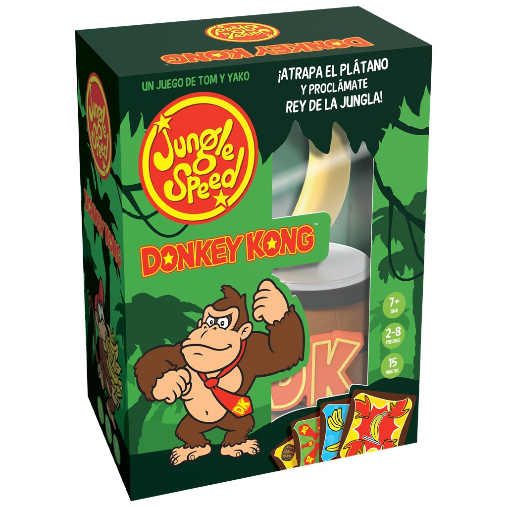 JUEGO DE CARTAS JUNGLE SPEED DONKEY KONG. AZ