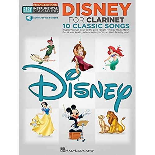 DISNEY CLARINET (CLARINETE) 10 CLASSIC SONGS
