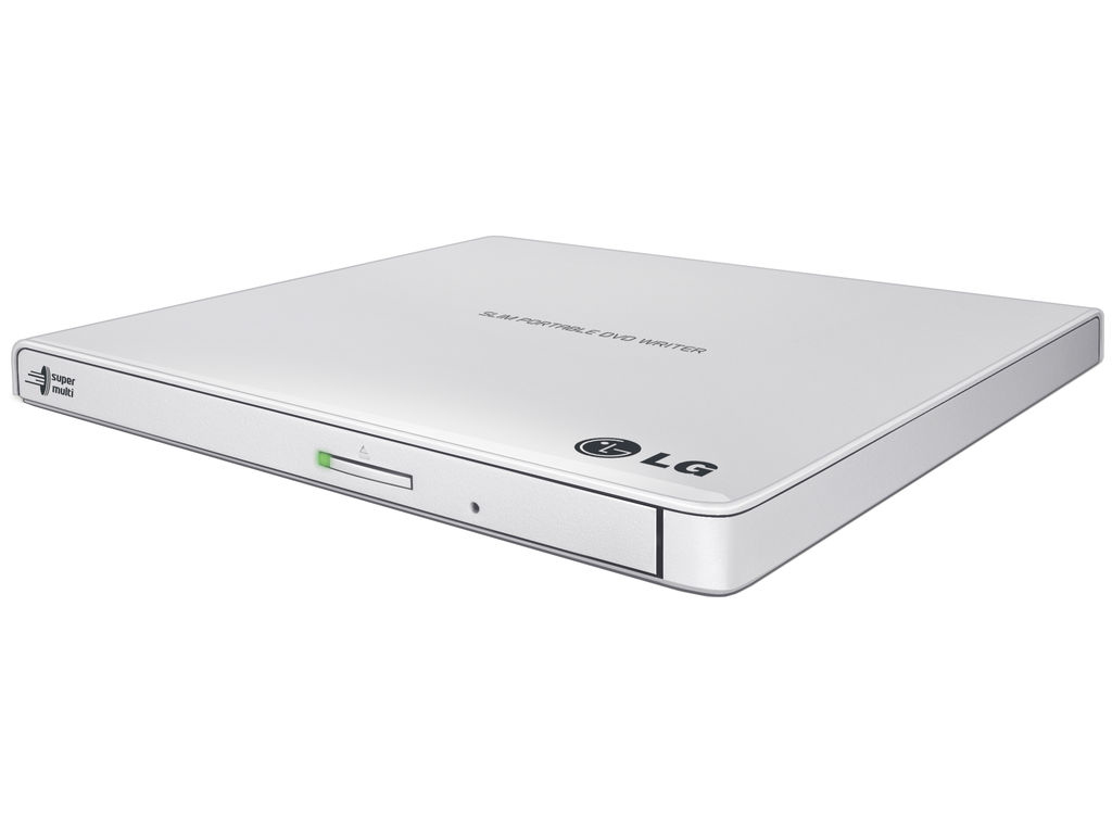 REGRABADORA LG DVD-RW GP57EW40 Ultra-Slim Blanca USB