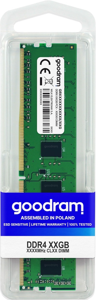 Memoria Goodram 8GB DDR4 2666MHz CL19 SR DIMM