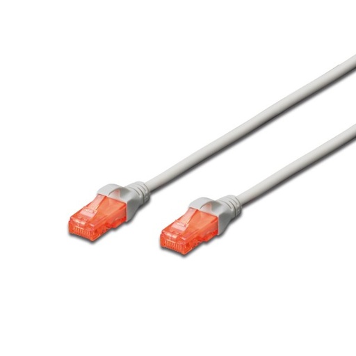 [IM1018] Latiguillo Ewent Categoría 6 U/UTP 3 M Gris