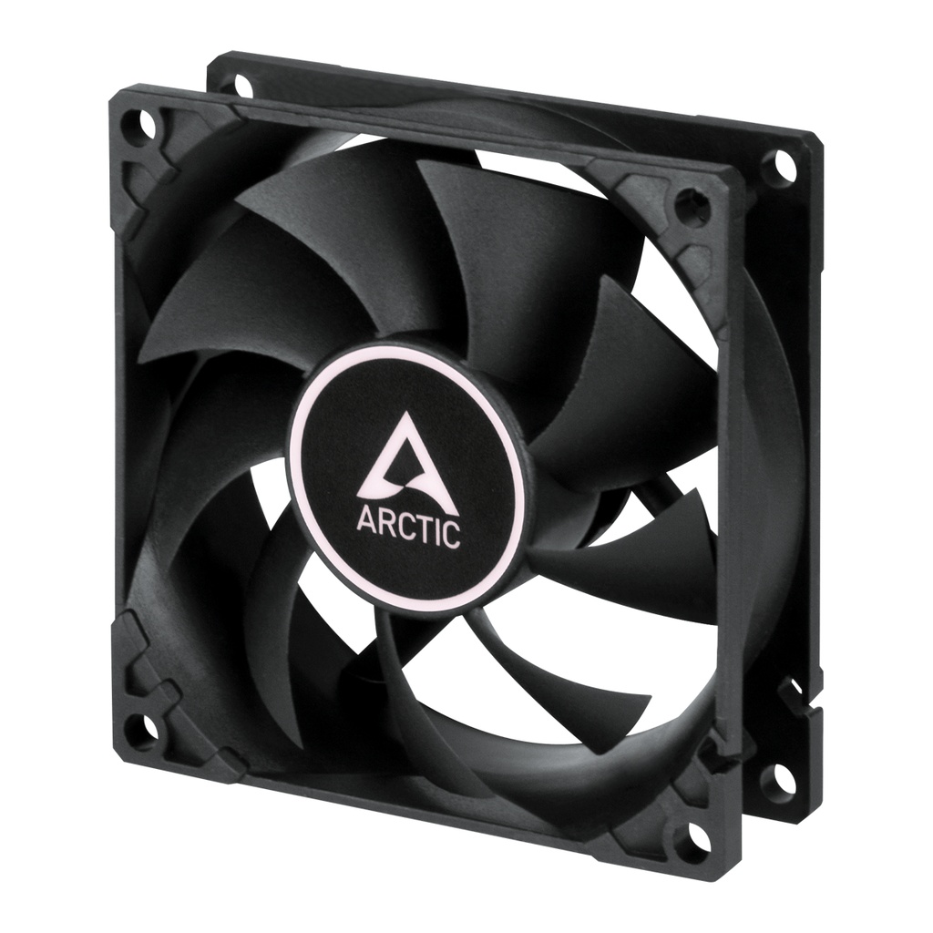 Ventilador F8 PWM PST 8 cm Negro
