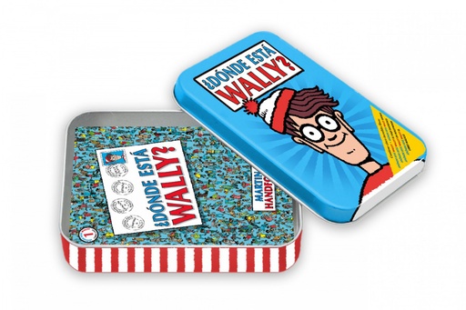 ¿DONDE ESTÁ WALLY? (CAJA METÁLICA CON CINCO INCREIBLES LIBROS