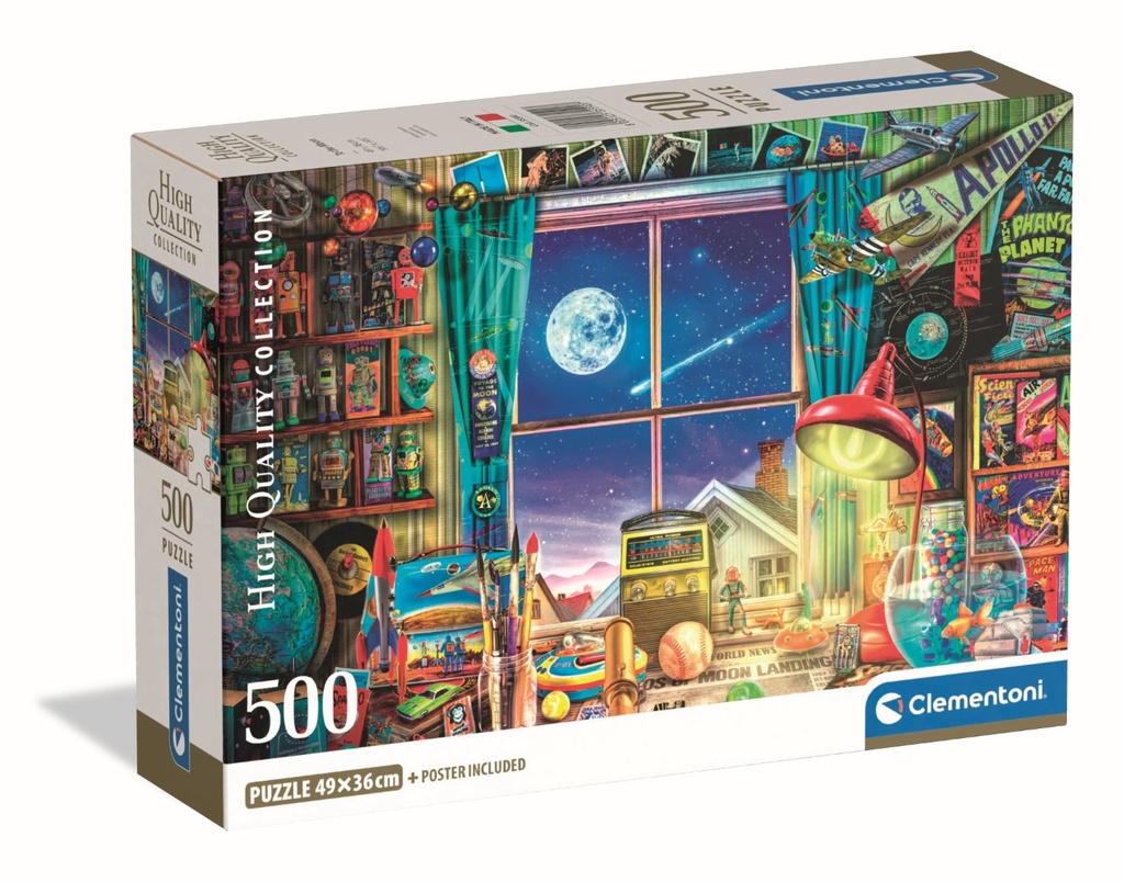 Puzzle Clementoni Estudio Luna 500 piezas 35590