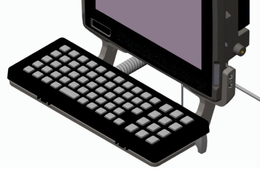 [KT-KYBDTRAY-VC80-R] KT-KYBDTRAY-VC80-R accesorio para lector de código de barras
