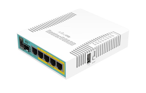 [RB960PGS] hEX PoE router Blanco