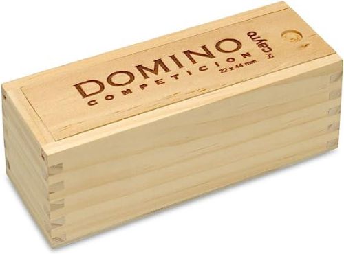 DOMINO COMPETICION EN CAJA MADERA