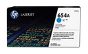 Cartucho de tóner original LaserJet 654A cian