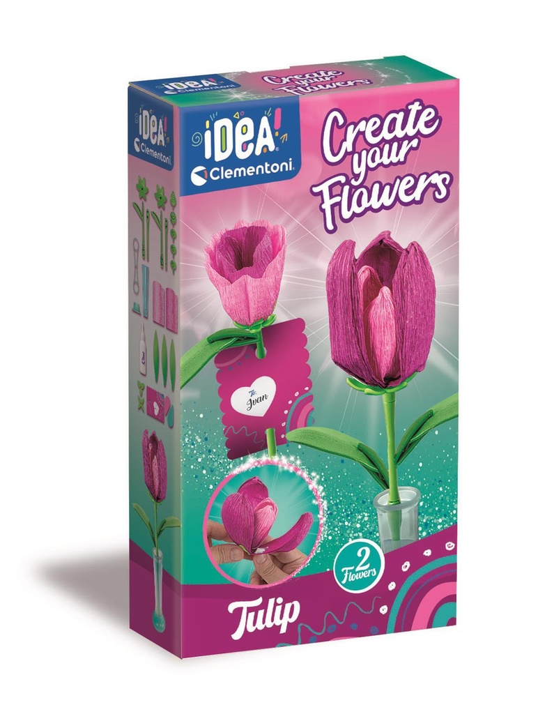 CREATE YOUR FLOWES TULIPAN