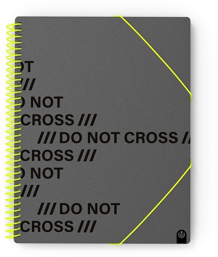 [53234068] CARPETA Fº PP NOT CROSS 40 FUNDAS CARBON