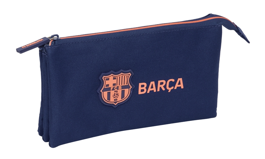 PORTATODO TRIPLE F.C.BARCELONA 2ª EQUIPACION 22x12x3cm