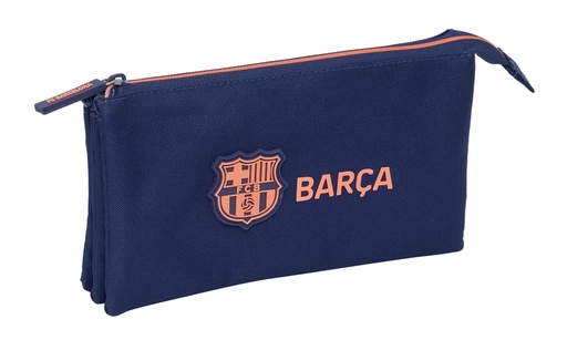 PORTATODO TRIPLE F.C.BARCELONA 2ª EQUIPACION 22x12x3cm