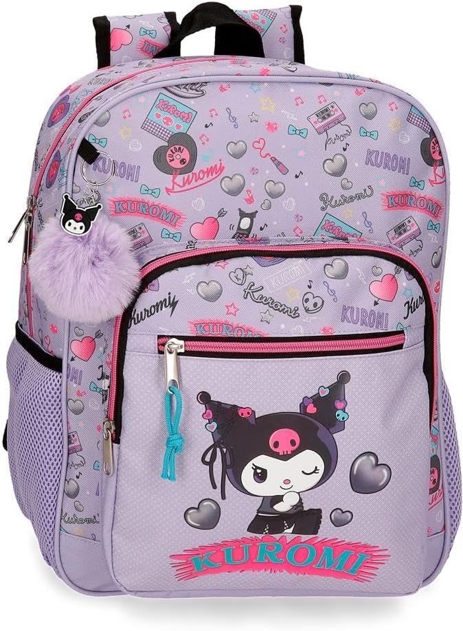 MOCHILA ADAPTABLE 38CM KUROMI RETROPOP